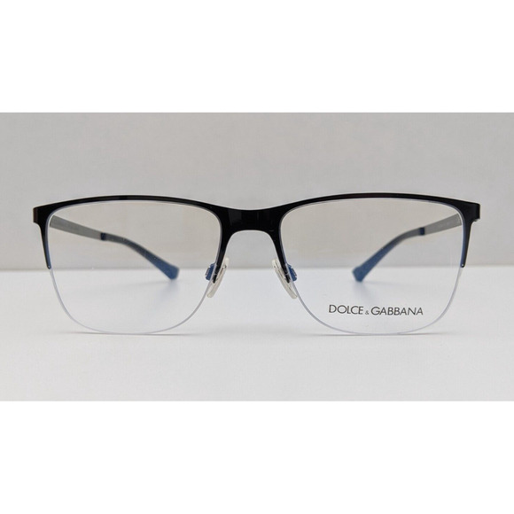 🕶️Made in Italy! Dolce&Gabbana DG1283 01 Eyeglasses 55/17 140 /KAC636🕶️ - Picture 2 of 10